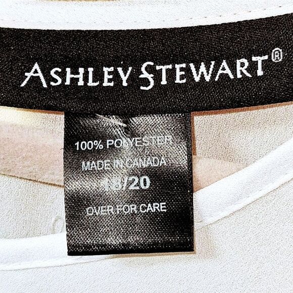 ASHLEY STEWART Plus Size Two Toned MINT Green & White Maxi Dress 18/20 - Picture 15 of 16